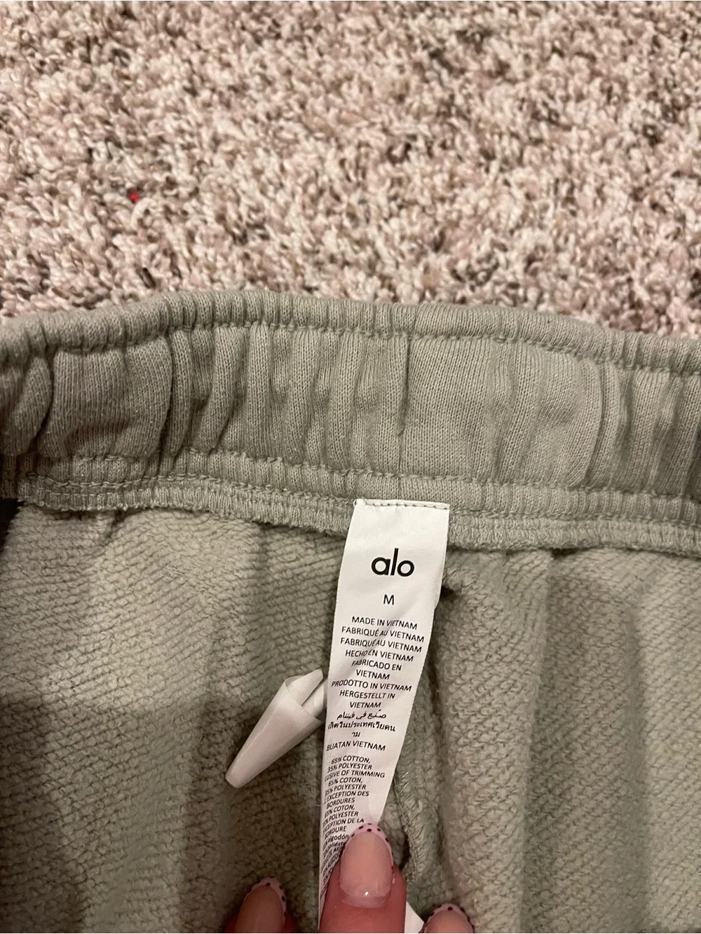Alo Accolade Sweatpants Joggers Size Medium